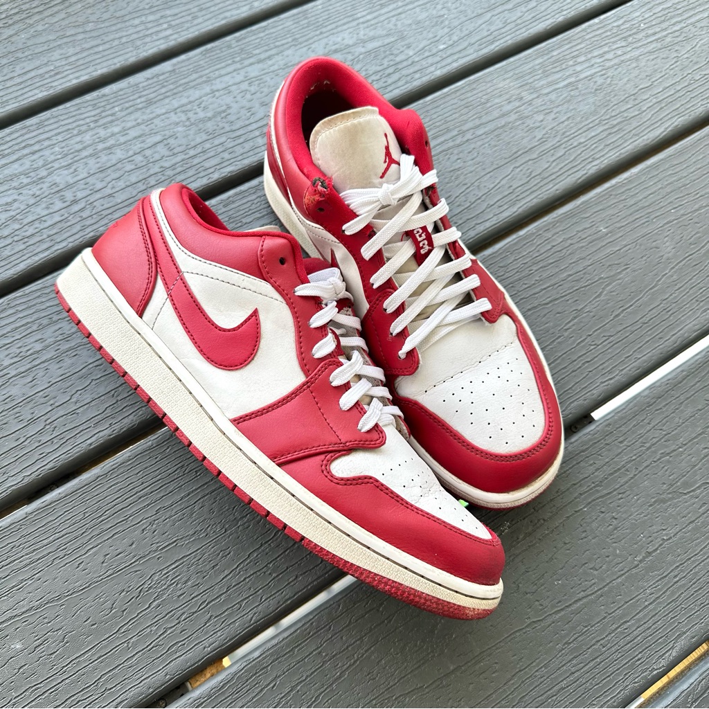 Nike Air Jordan 1 Low Og Chicago Gym Red Size 12